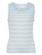 Vmfiji Sl U-Neck Top Ga Girl Tops T-shirts Sleeveless Blue Vero Moda G...