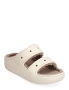 Classic Cozzzy Sandal Slippers Tøfler Beige Crocs