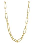 Carrie Large Necklace Gold Accessories Jewellery Necklaces Chain Neckl...