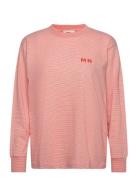 Crisp Jersey Bolette Tee Ls Tops T-shirts & Tops Long-sleeved Pink Mad...