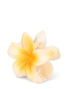 Plumeria Hawaii Big Accessories Hair Accessories Hair Claws Yellow SUI...
