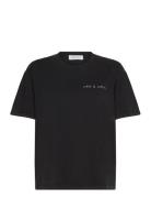 Popincourt Wine & Chill /Gots Tops T-shirts & Tops Short-sleeved Black...