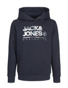 Jjluke Sweat Hood Mni Tops Sweat-shirts & Hoodies Hoodies Navy Jack & ...