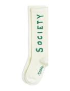 Society Knee-High Socks Sokker Strømper Cream Mini Rodini