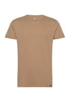 Fine Jersey Thor Tee Fav Tops T-shirts Short-sleeved Beige Mads Nørgaa...