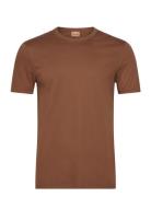 Mmgperry Crunch O-Ss Tee Tops T-shirts Short-sleeved Brown Mos Mosh Ga...