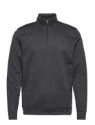 Ua Storm Sweaterfleece Qz Tops Sweat-shirts & Hoodies Sweat-shirts Bla...