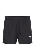 Ori Adicolor 3Stripes Short Length Swim Short Badeshorts Black Adidas ...