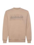 Albula Sweatshirt Tops Sweat-shirts & Hoodies Sweat-shirts Beige Napap...