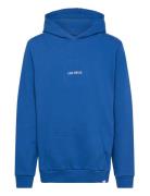 Dexter Hoodie Kids Tops Sweat-shirts & Hoodies Hoodies Blue Les Deux