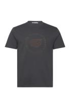 Dillan Tops T-shirts Short-sleeved Grey Tiger Of Sweden