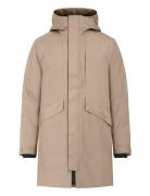 Kenny Usx Parka 7 Parkas Jakke Beige Didriksons