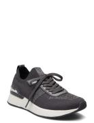 Women Lace-Up Lave Sneakers Grey Tamaris