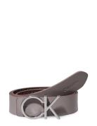 Ck Reversible Belt 3.0_Mono Belte Grey Calvin Klein