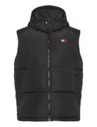 Tjm Alaska Vest Vest Black Tommy Jeans