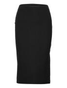 Onlemma Slit Skirt Jrs Noos Knelangt Skjørt Black ONLY