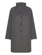 Slfvinni Wool Coat Outerwear Coats Winter Coats Grey Selected Femme