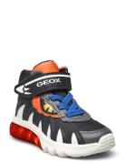 J Ciberdron Boy Høye Sneakers Black GEOX