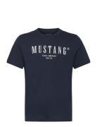 Style Austin Tops T-shirts Short-sleeved Navy MUSTANG