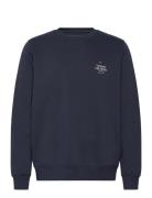 Hilfiger Stack Sweatshirt Tops Sweat-shirts & Hoodies Sweat-shirts Nav...