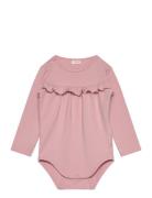 Body Ls Sweat Bodies Long-sleeved Pink Fixoni