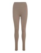 Soft Rib Seamless Legging Sport Running-training Tights Seamless Tight...