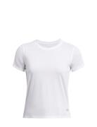 Ua Launch Shortsleeve Sport T-shirts & Tops Short-sleeved White Under ...