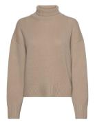 Kendra - Soft Lamb Tops Knitwear Turtleneck Brown Day Birger Et Mikkel...