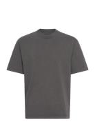 Nigel Wix Boxy Hour Ss Tops T-shirts Short-sleeved Grey Gabba