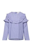 Tnlaila L_S Shirt Tops Blouses & Tunics Blue The New