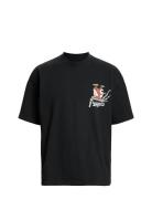 Tempter Ss Crew Tops T-shirts Short-sleeved Black AllSaints