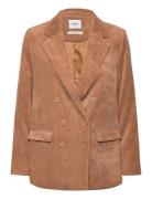 Gabborsz Blazer Blazers Double Breasted Blazers Beige Saint Tropez