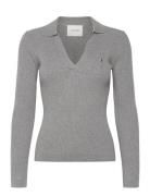 Calliesw Blouse Tops Knitwear Jumpers Grey Sofie Schnoor