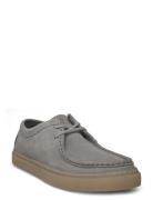 Dawson Low Suede Lave Sneakers Grey Fred Perry