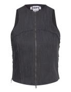 Sculpt Top Vest Grey Hope