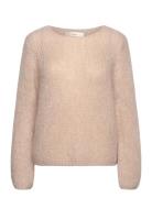 Jetraiw Pullover Tops Knitwear Jumpers Cream InWear