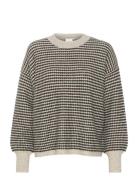 Kaellery Knit Pullover Tops Knitwear Jumpers Grey Kaffe