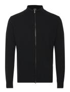 Ivar Tops Knitwear Full Zip Jumpers Black SIR Of Sweden