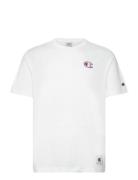 Crewneck T-Shirt Tops T-shirts Short-sleeved White Champion