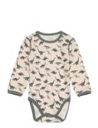 Hcbaloo - Bodysuit Bodies Long-sleeved Green Hust & Claire