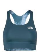 W Flex Reversible Bra Print Sport Bras & Tops Sports Bras - All Blue T...