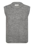 Emmelypw Wa Vests Knitted Vests Grey Part Two