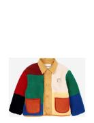 Color Block Sheepskin Jacket Tynn Jakke Skalljakke Multi/patterned Bob...