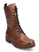 78544-25 Shoes Boots Ankle Boots Laced Boots Brown Rieker