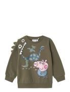 Nmmapo Peppapig Nreg Sweat Bru Cplg Tops Sweat-shirts & Hoodies Sweat-...