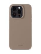 Silic Case Iph 15 Pro Mobiltilbehør-covers Ph Cases Brown Holdit