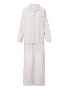 Edith Pajama - Cotton Pyjamas Beige STUDIO FEDER