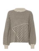 Kaverana Knit Pullover Tops Knitwear Jumpers Grey Kaffe