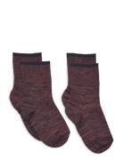 2-Pack Melange Socks Socks & Tights Socks Multi/patterned FUB