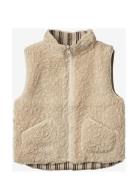 Wow Turnable Waistcoat Fôret Vest Beige Fliink